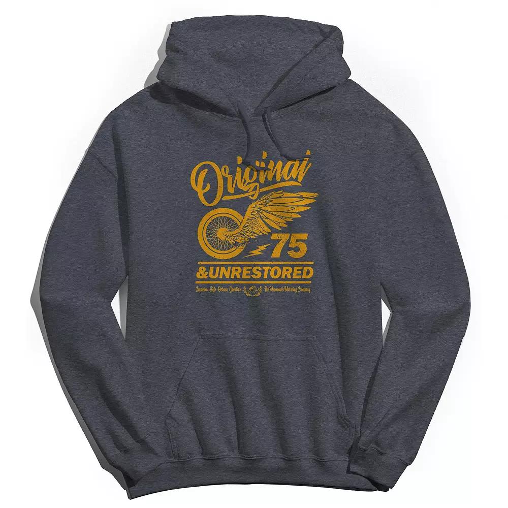 Men's Original & Unrestored High Octane Graphic Hoodie, Size: Large, Dark Grey Grey Product Image