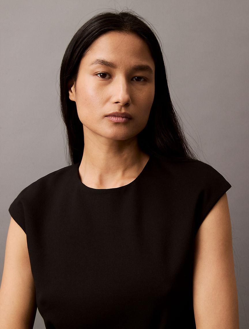 Ponte Knit Bodycon Dress Product Image