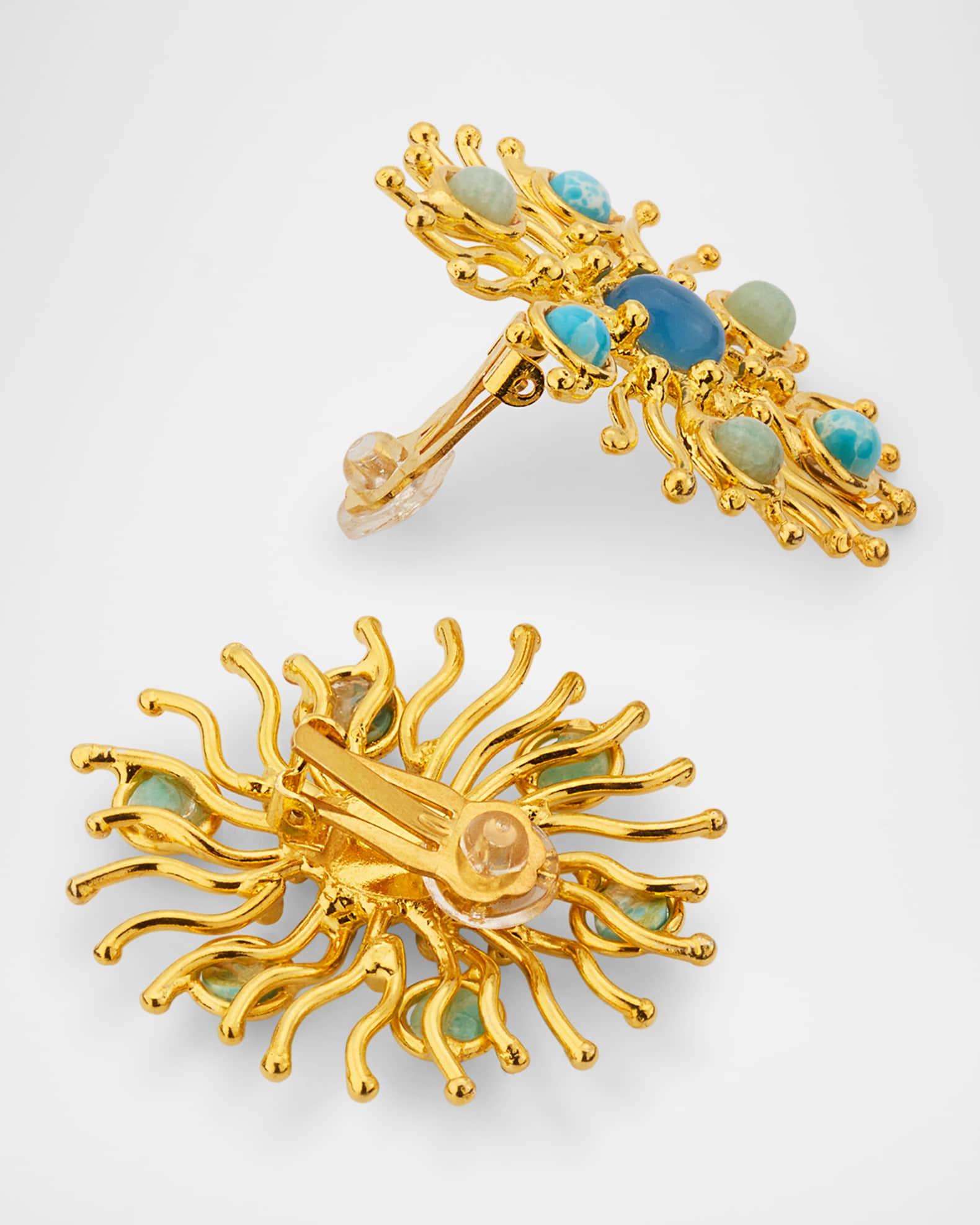 Sunshine Clip Earrings Product Image