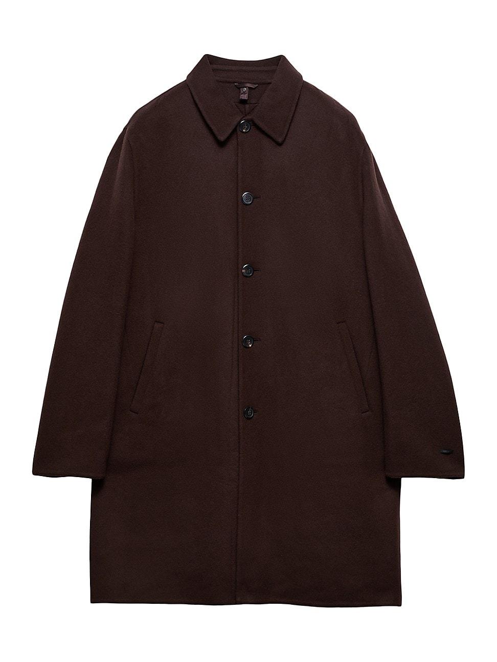 Mens Double Cashmere Overcoat Product Image