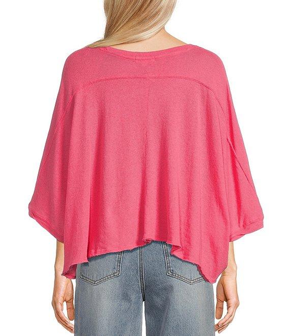 C&V Chelsea & Violet Short Sleeve Dolman T-Shirt Product Image