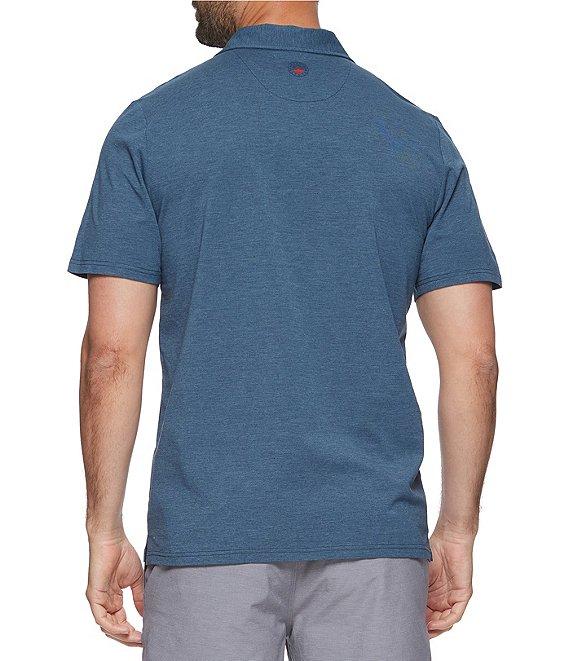 Flag and Anthem Lutherville Short Sleeve Chest Stripe Performance Polo Shirt Product Image