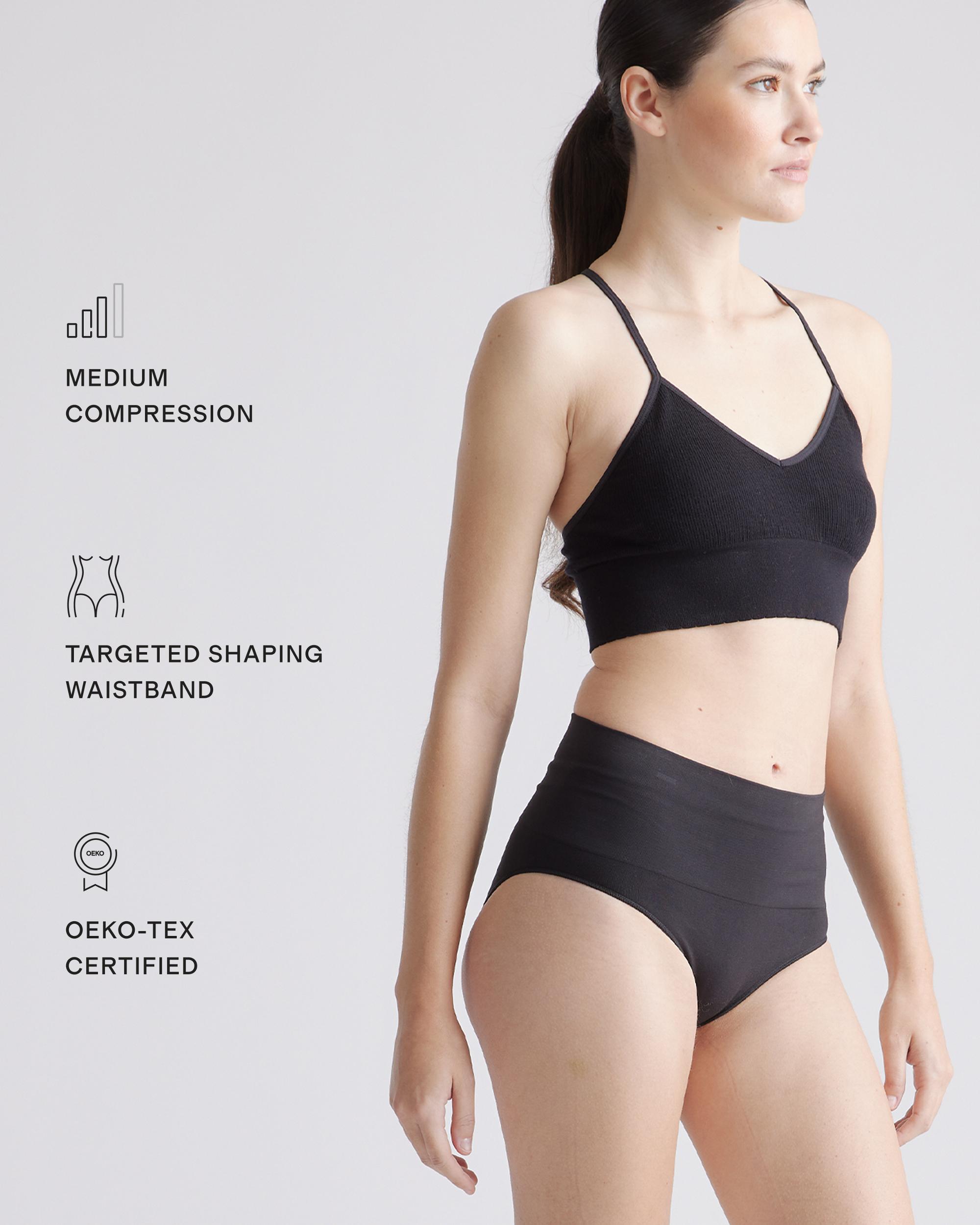Quince | Women's Shaping High-Waisted Brief Nylon/Spandex Product Image