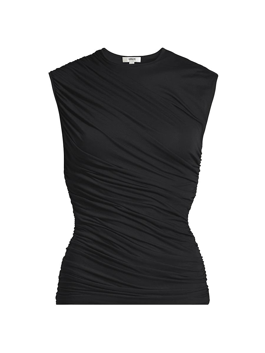 Womens Ester Twist Ruched Tank Product Image