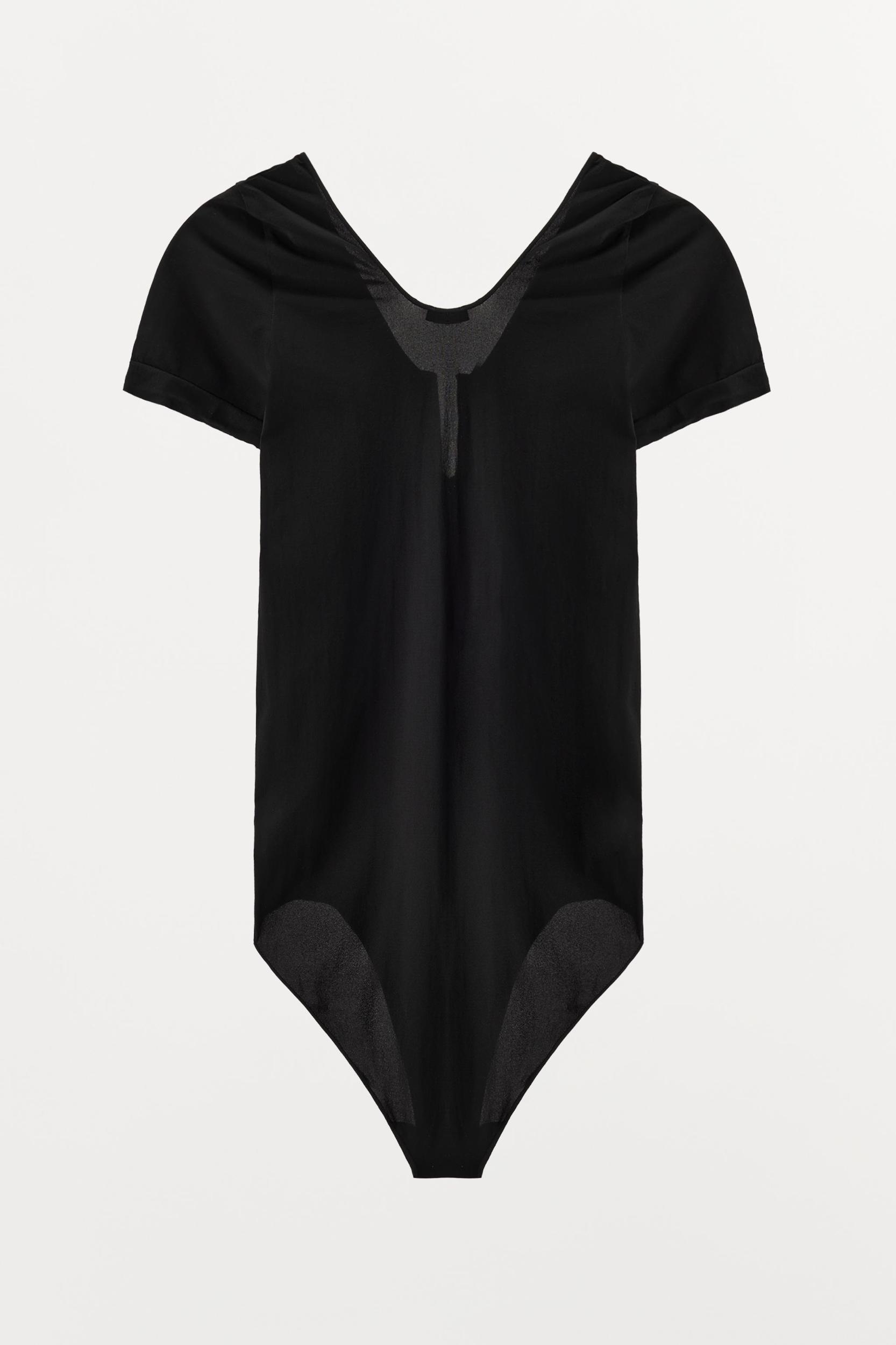 STOCKING BODYSUIT WITH METAL APPLIQUÉ Product Image