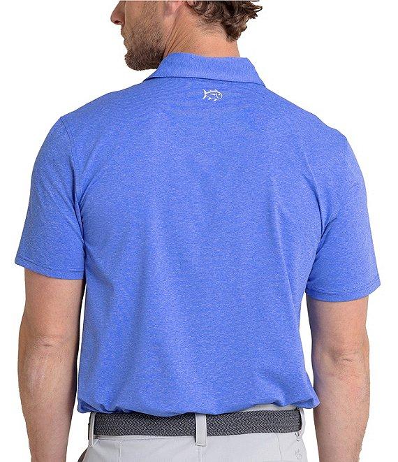 Southern Tide Brrr°®-eeze Heather Performance Stretch Short Sleeve Polo Shirt Product Image