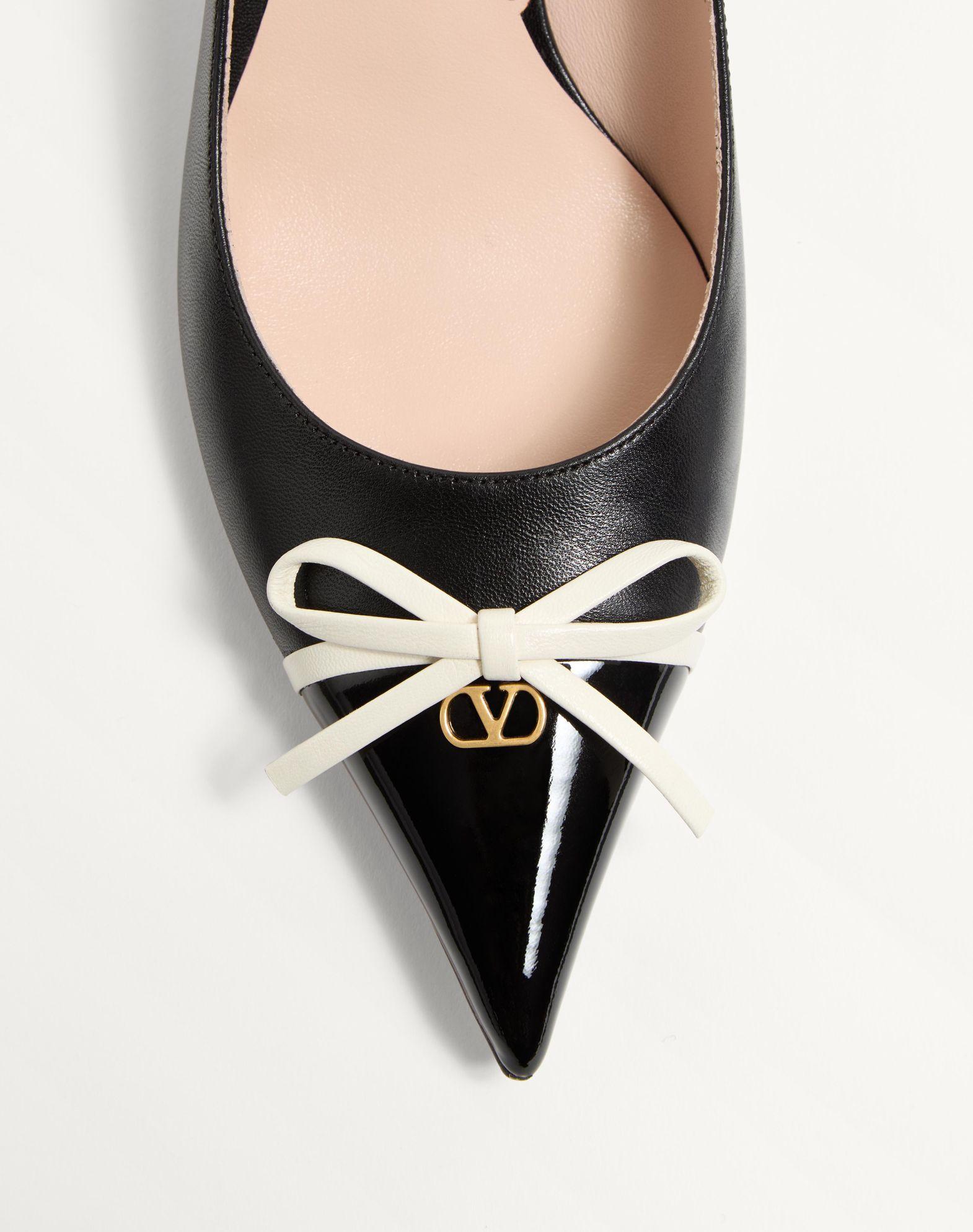 Bepointy Pump In Patent Leather And Kidskin 45Mm Product Image