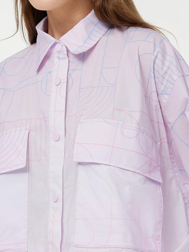 GOELIA X CHRISTINE PHUNG Crop Jacket And Shorts Two-Piece Set Product Image