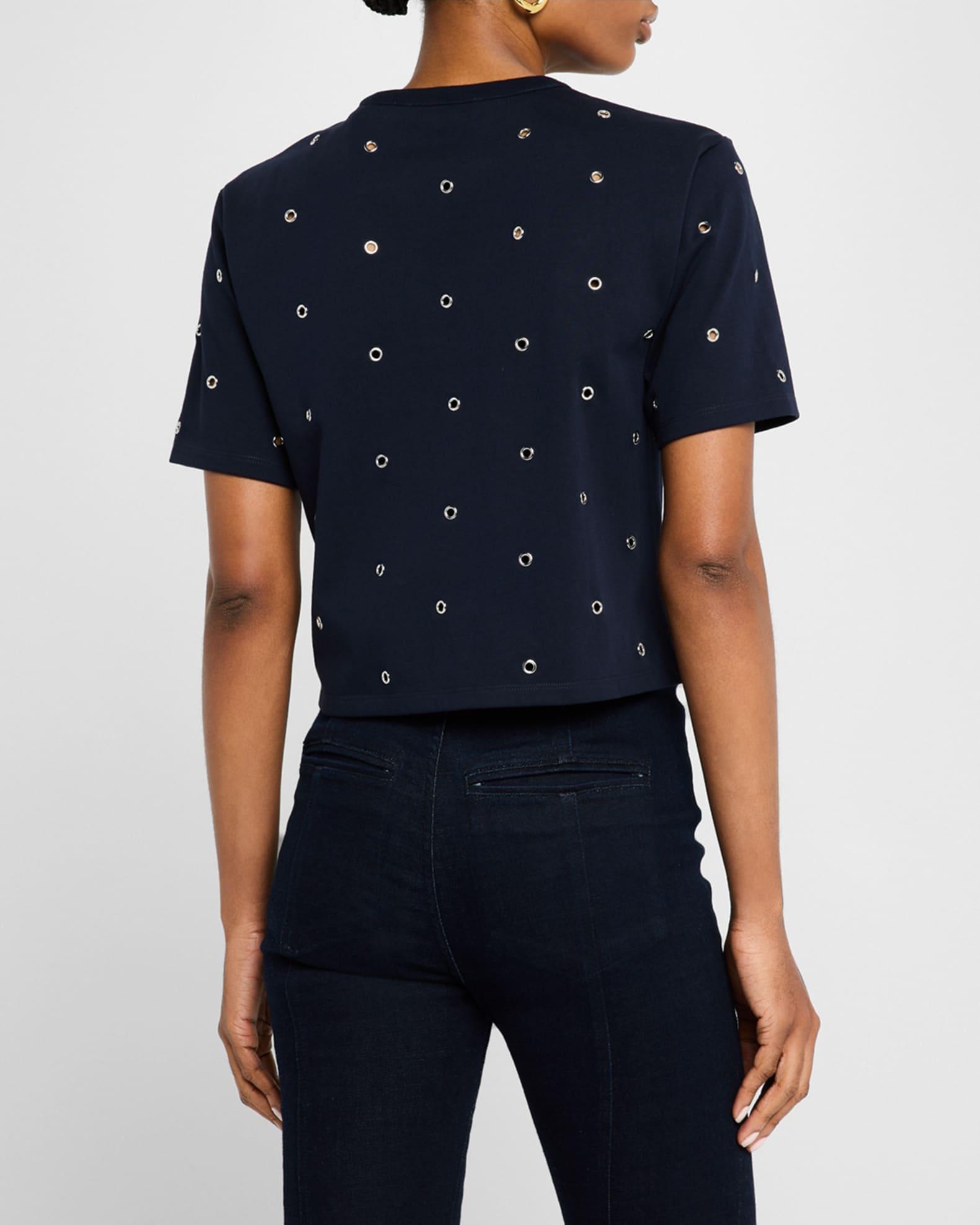 Sebastian Short-Sleeve Grommet Tee Product Image