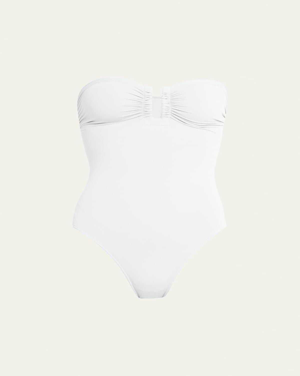 Cassiopee Strapless U-Hardware One-Piece Swimsuit Product Image