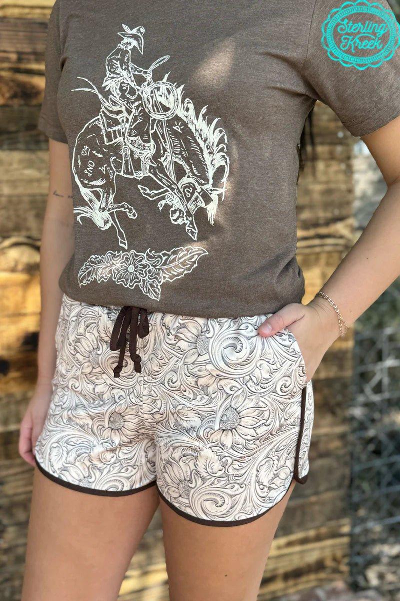 PLUS Sterling Kreek Country Tooled Shorts Product Image