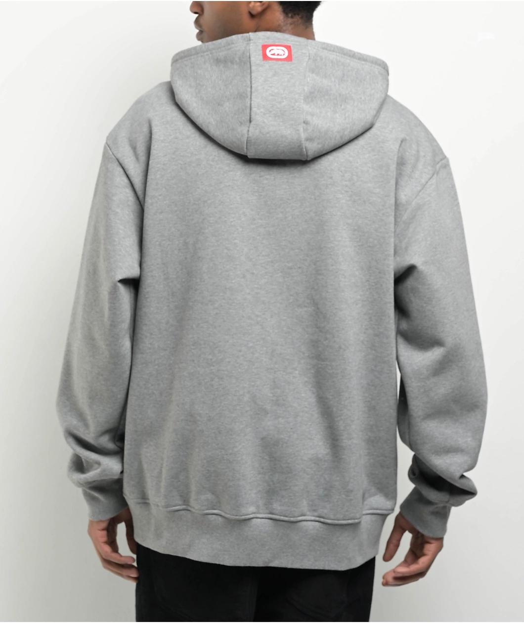 Ecko Core Throw Back Heather Grey Hoodie Product Image
