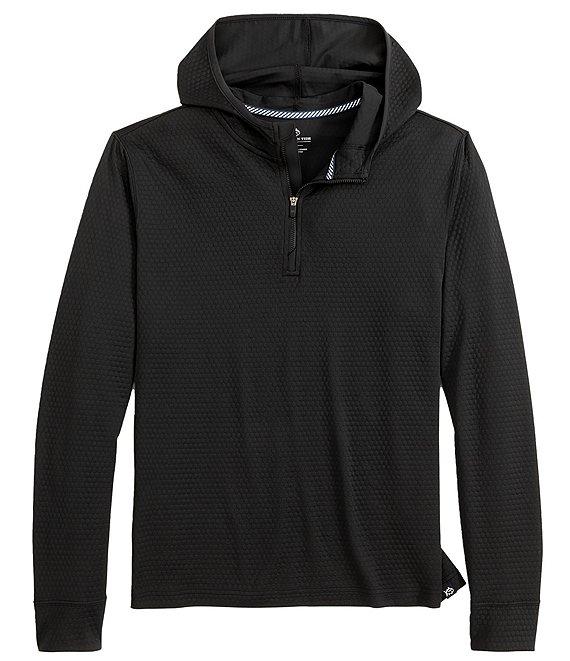 Southern Tide Performance Stretch Scuttle Heather Quarter-Zip Hoodie Product Image