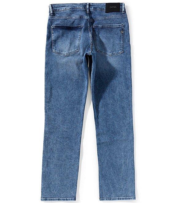 Hugo Boss BOSS Slim Fit Delaware Stretch Denim Jeans Product Image