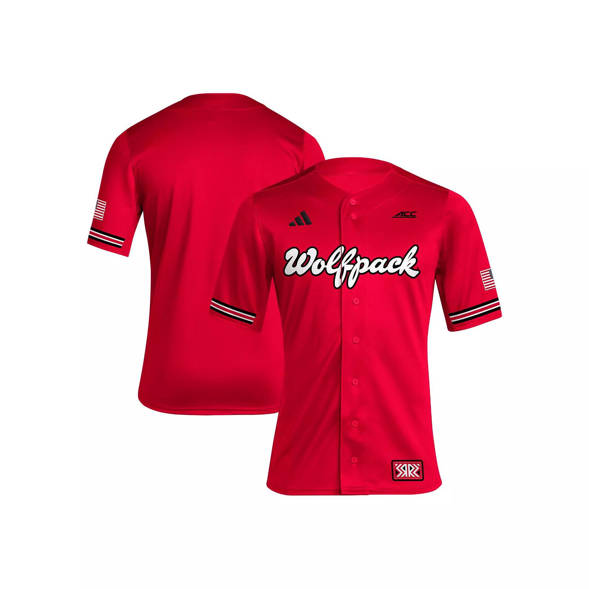 Men's adidas Royal Kansas Jayhawks Reverse Retro Replica Baseball Jersey,  Product Image