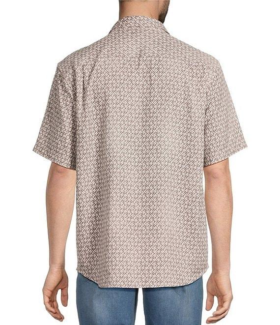 Tommy Bahama Weave In The Moment Short Sleeve Woven Shirt Product Image