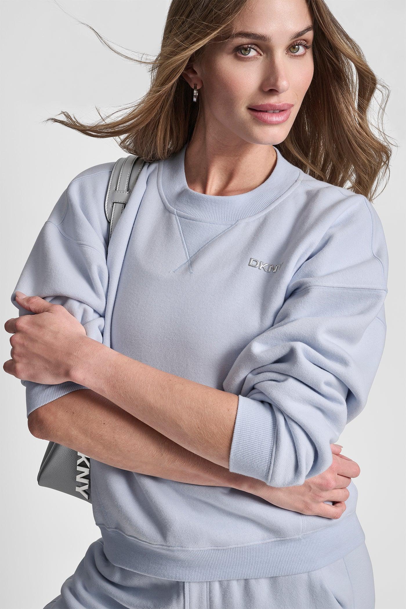 METALLIC BUBBLE LOGO FLEECE PULLOVER Product Image