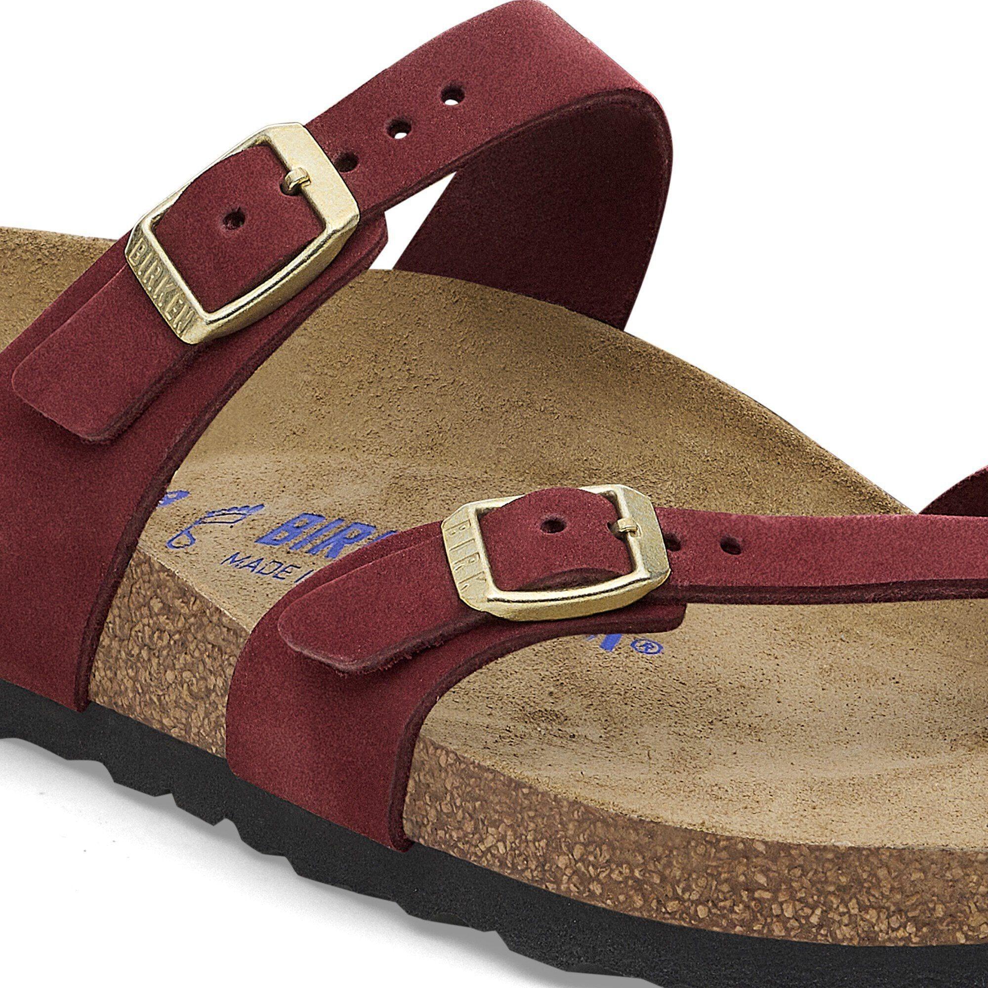 Mayari Soft Footbed Nubuck Leather Zinfandel Product Image