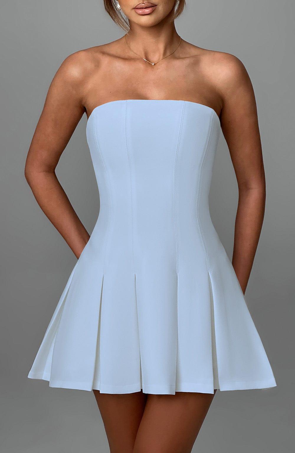 Bryony Mini Dress - Blue Product Image
