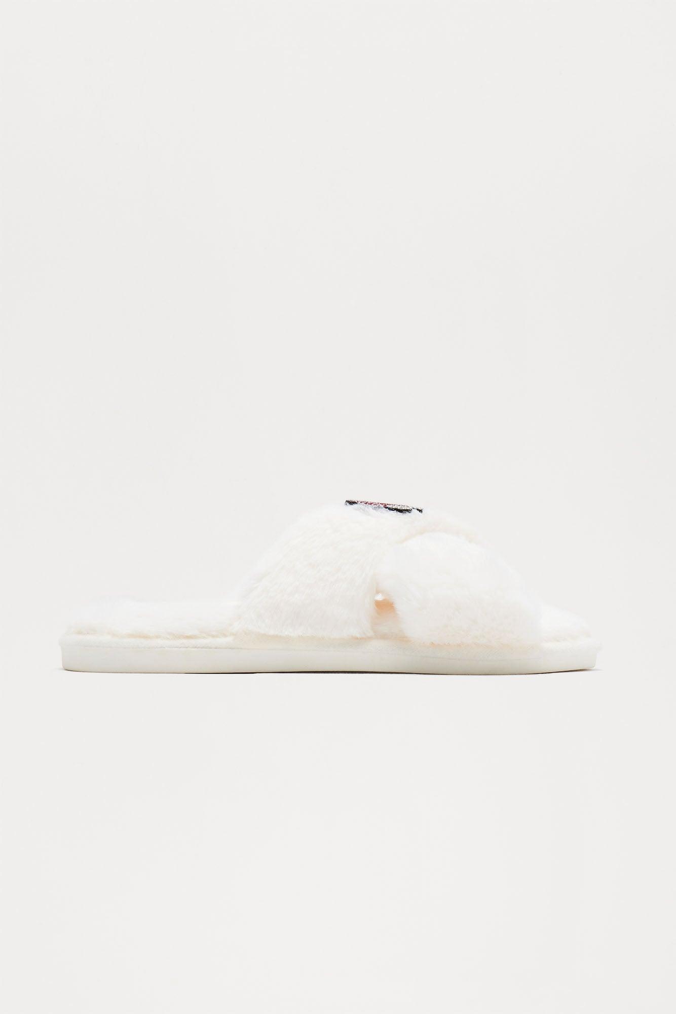 Cozy Cabin Holiday Slippers - Red/combo Product Image