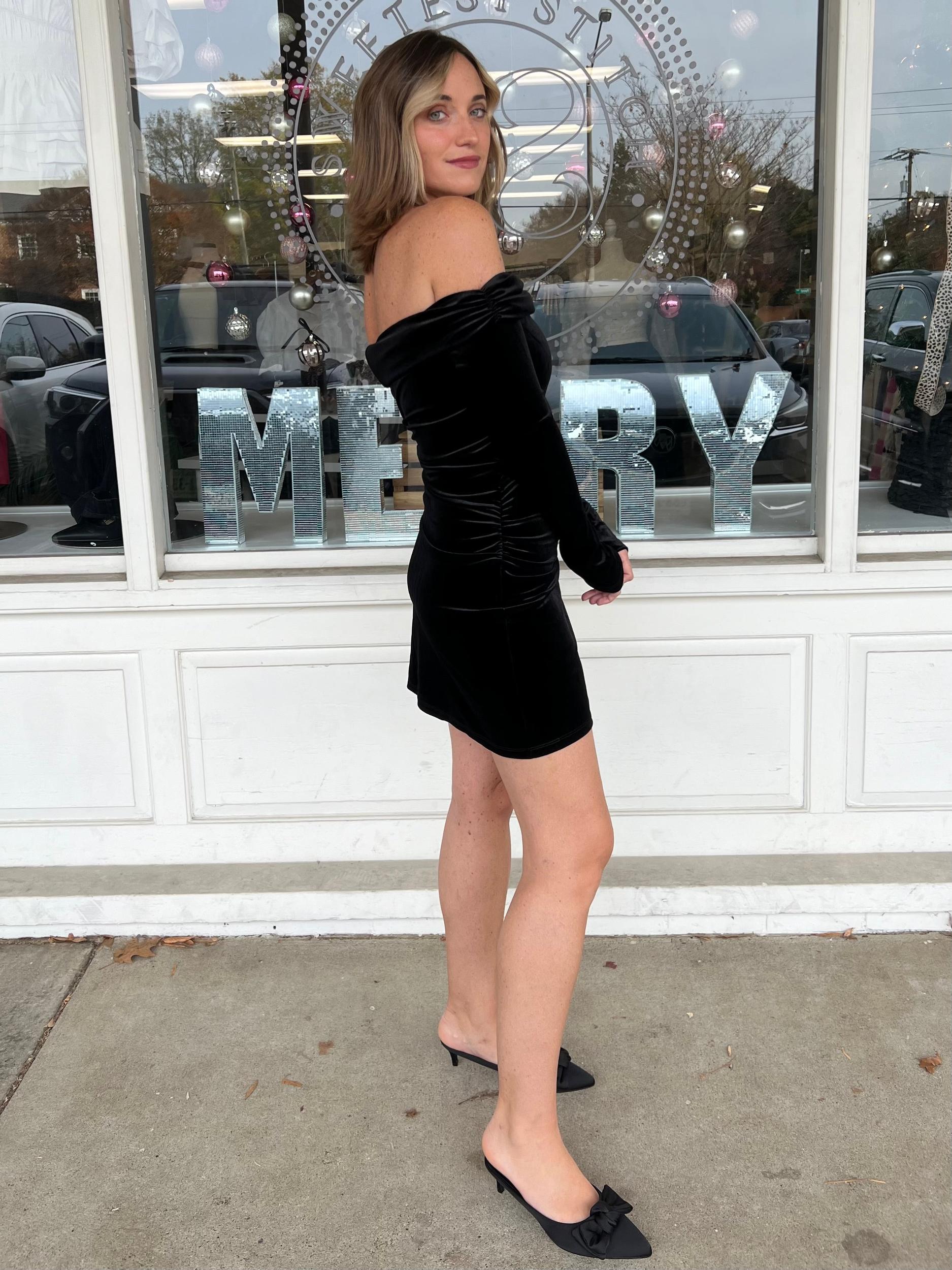 Ava Velvet Dress Product Image