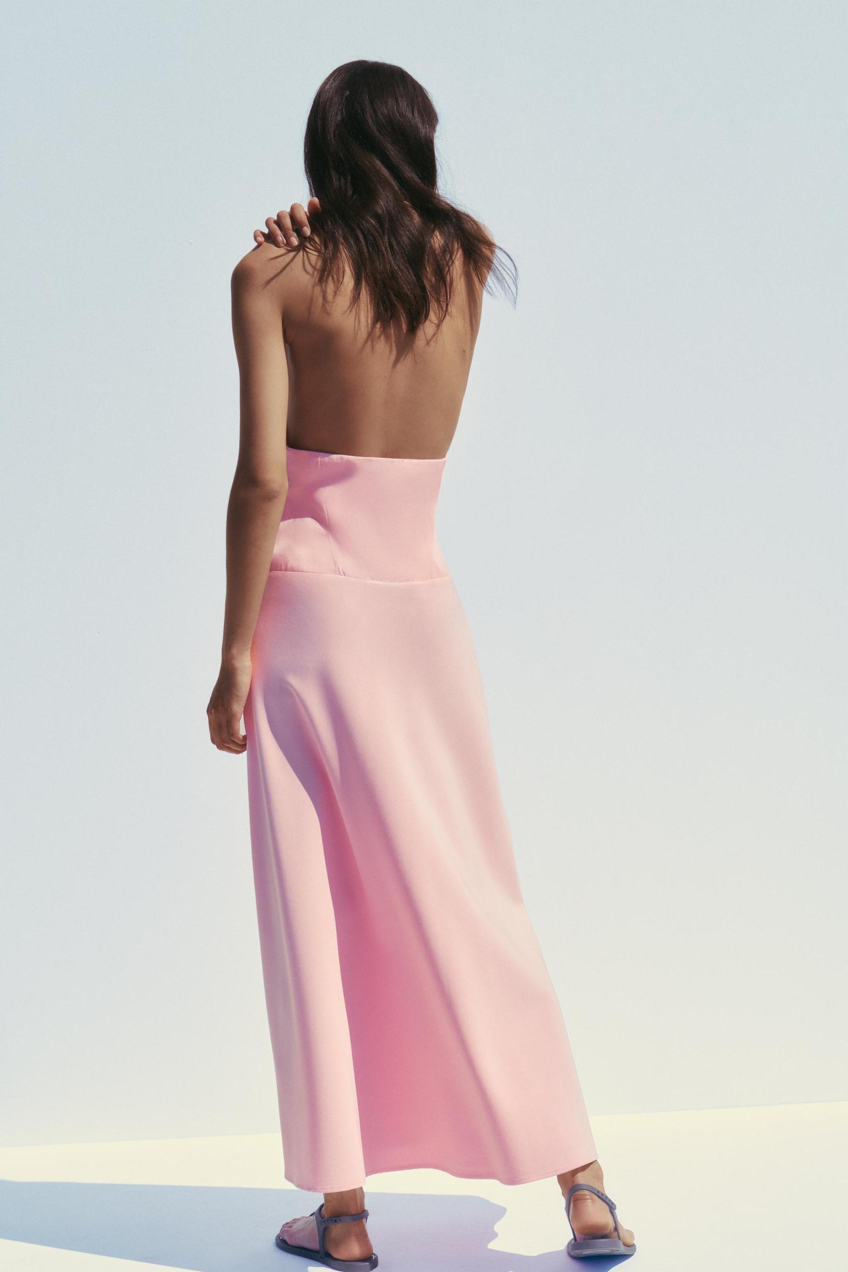 MIDI HALTER DRESS Product Image