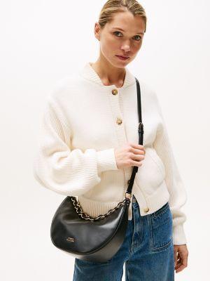 Leather Crescent Handbag Product Image