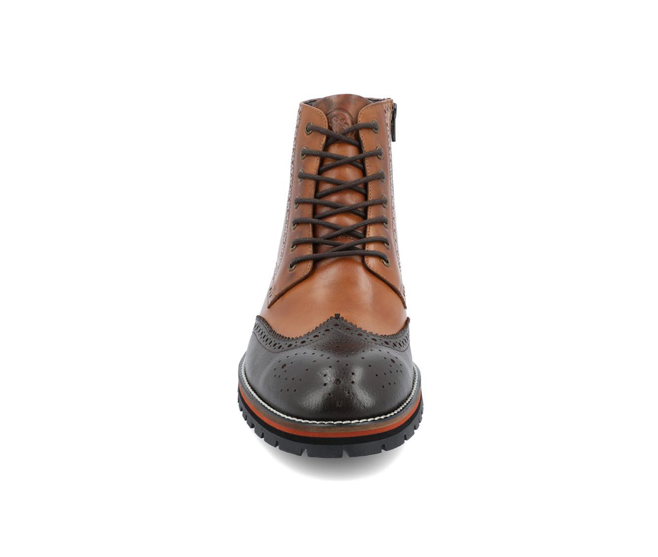 Men's Thomas & Vine Elijah Wingtip Dress Boots Product Image