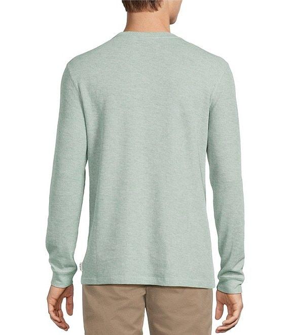 Rowm Long Sleeve Solid Ribbed Crew Shirt Product Image