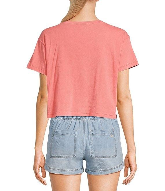Roxy Paraiso Short Sleeve Cropped Graphic T-Shirt Product Image