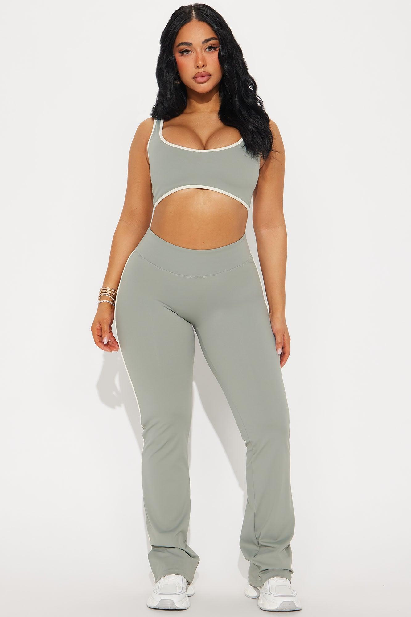 Feel The Breeze Sports Bra - Sage Product Image