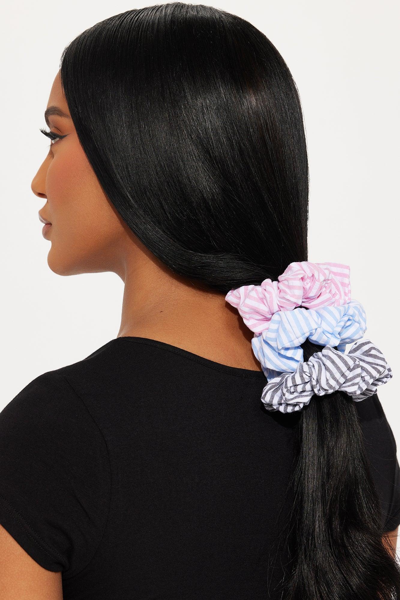 Lazy Weekend 3 Piece Scrunchie Set - Multi Color Product Image