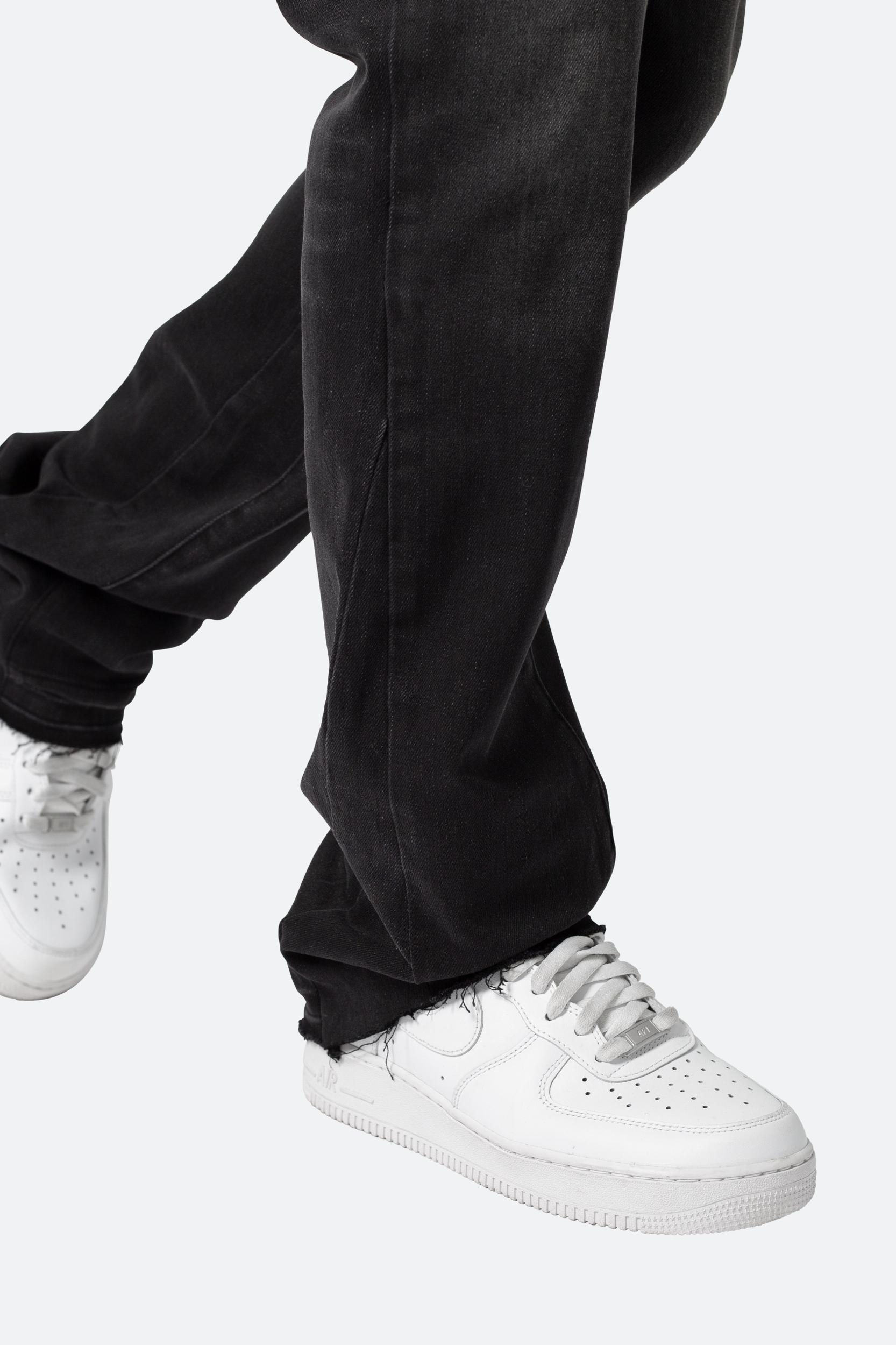 M524 Slim Stacked Denim - Washed Black Product Image