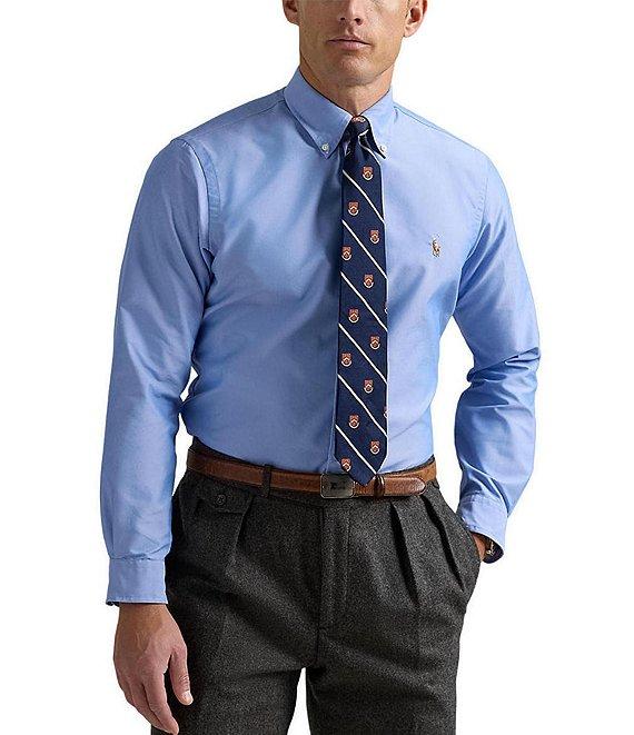 Polo Ralph Lauren Solid Classic Fit Performance Stretch Oxford Long Sleeve Woven Shirt Product Image