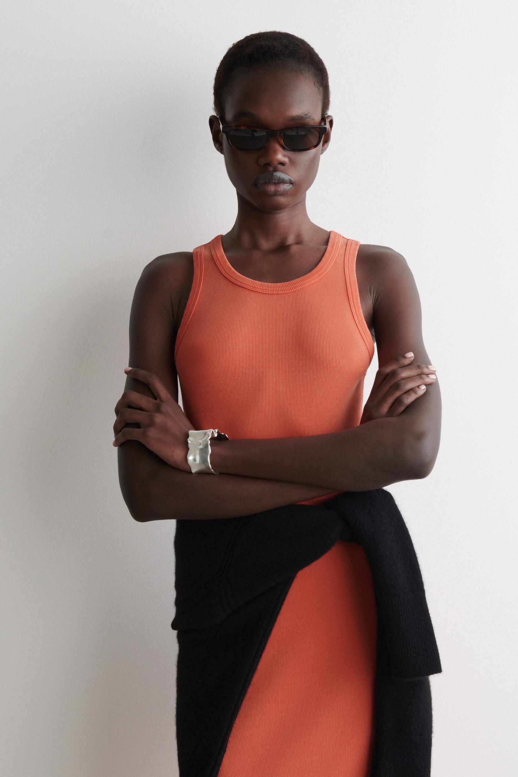 RIBBED TUBE DRESS Product Image