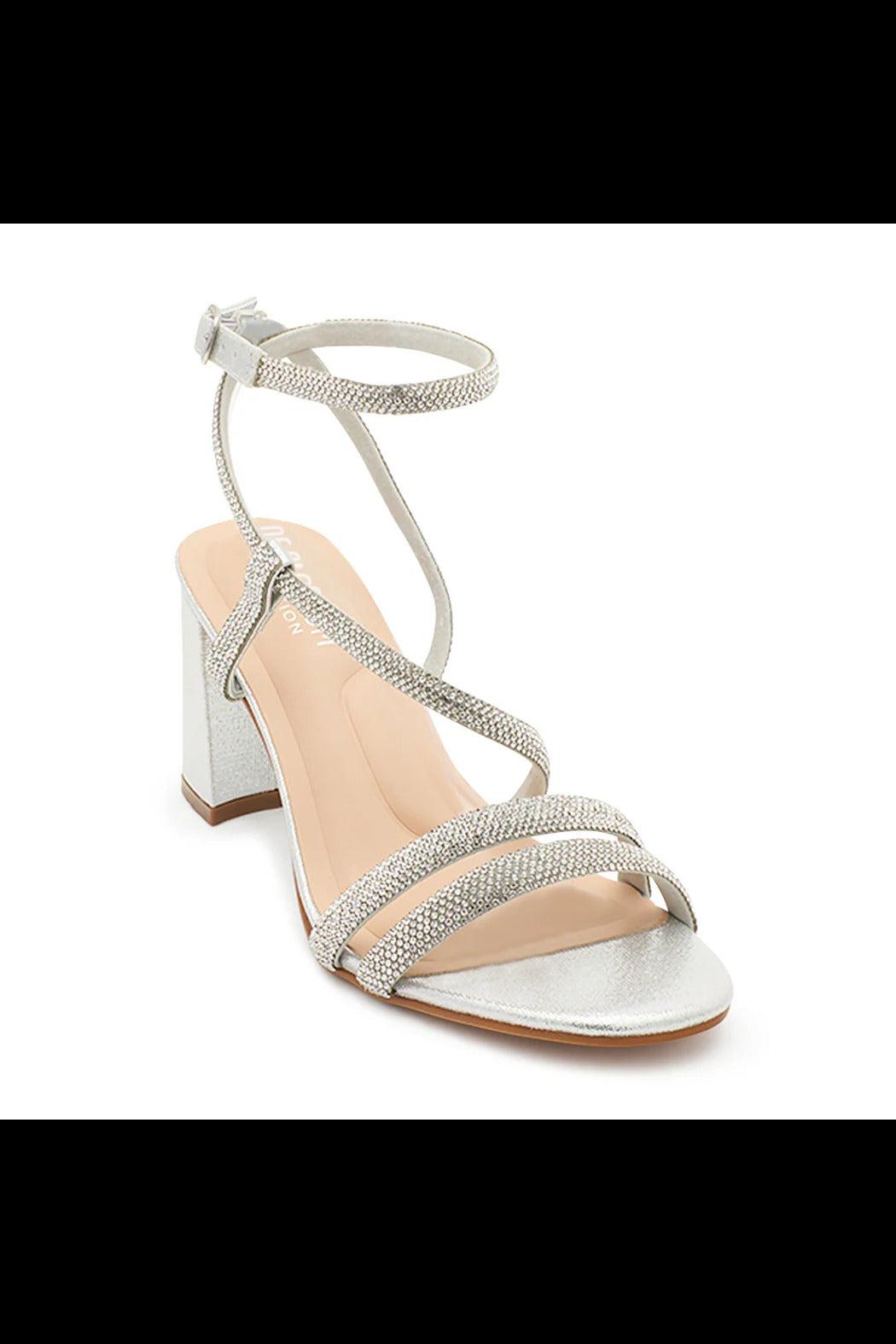 Rhinestone Ankle Wrap Shoe Product Image