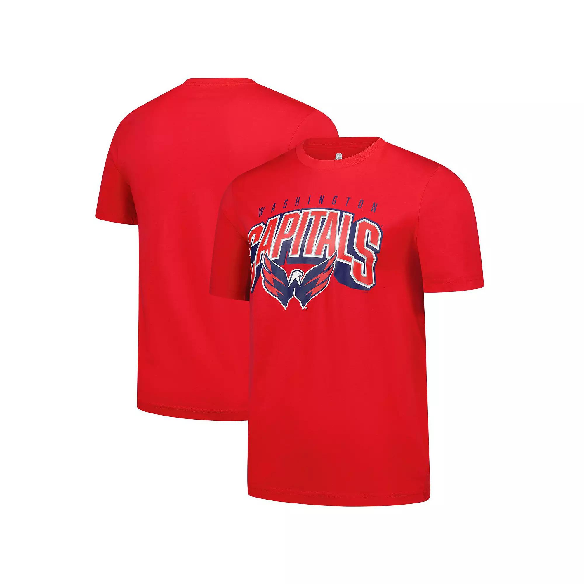 Men's Fanatics Red Washington Capitals T-Shirt,  Product Image