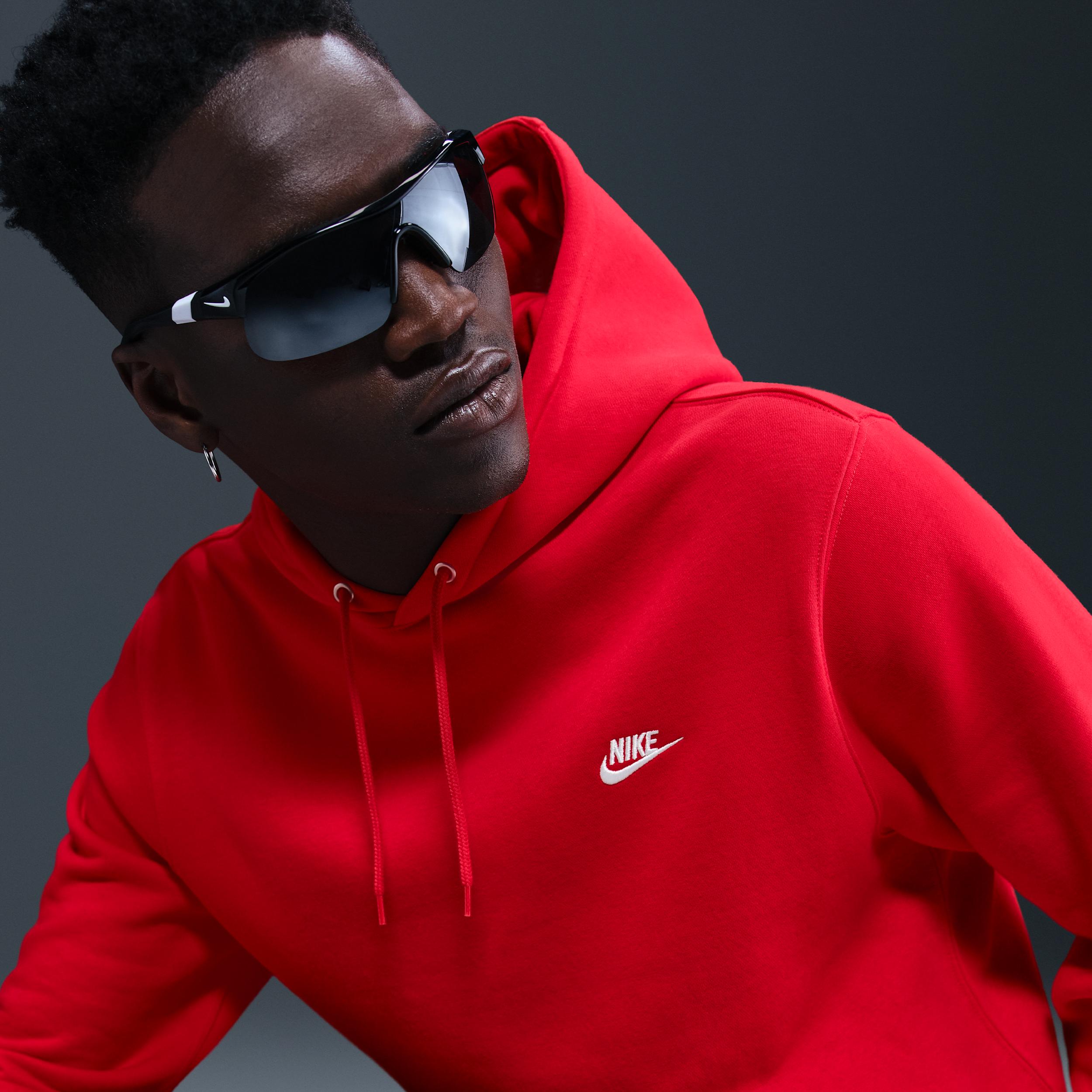 Nike Mens Club Pullover Fleece Hoodie | FN3859-657 Product Image