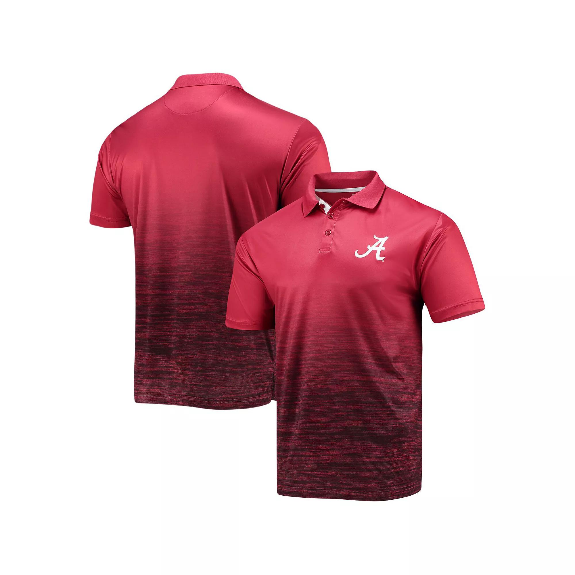 Men's Colosseum Crimson Alabama Crimson Tide Marshall Polo,  Product Image