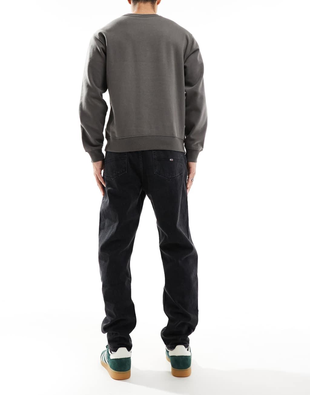 Tommy Jeans Isaac relaxed tapered jeans in black Product Image