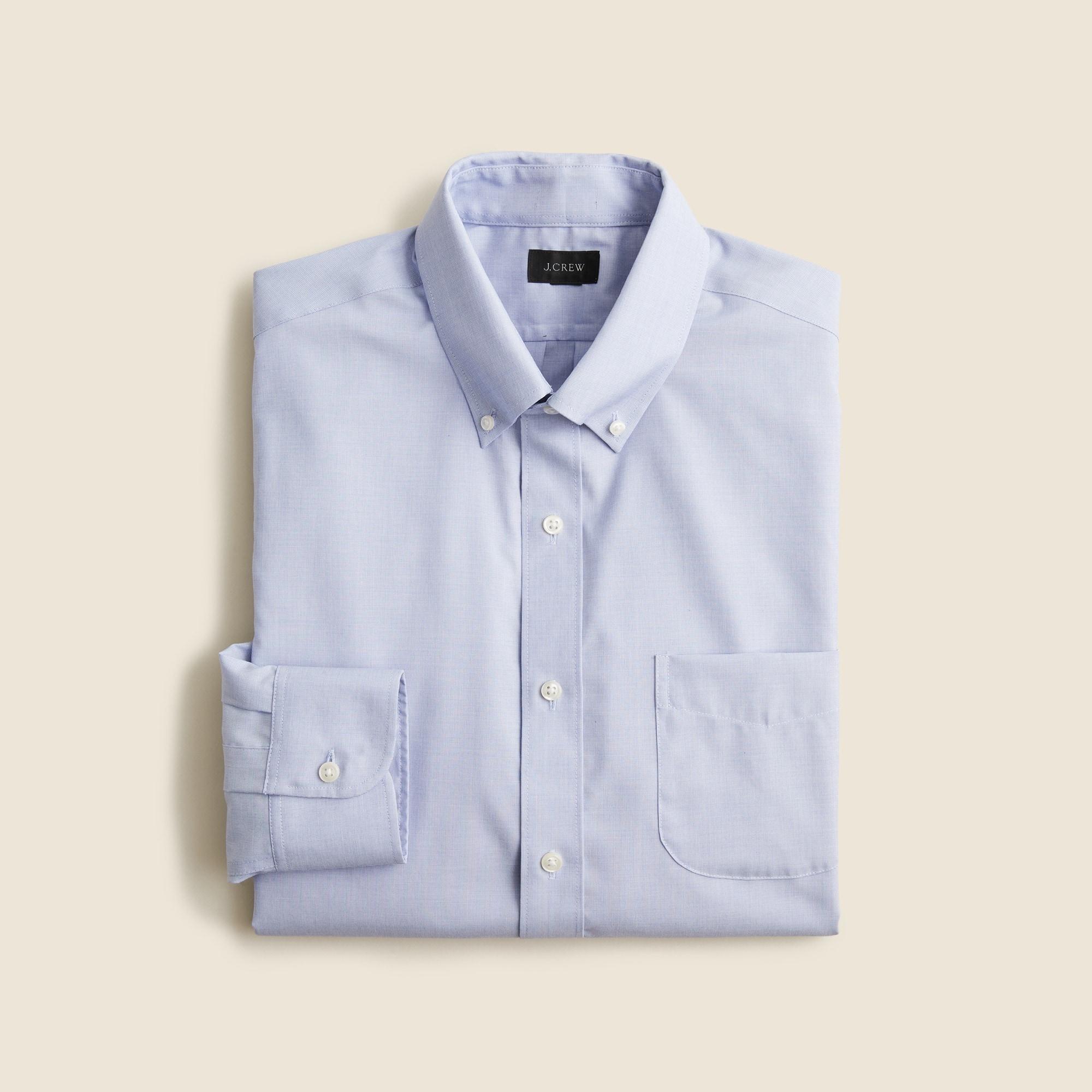 Slim Bowery wrinkle-free dress shirt with button-down collar Product Image