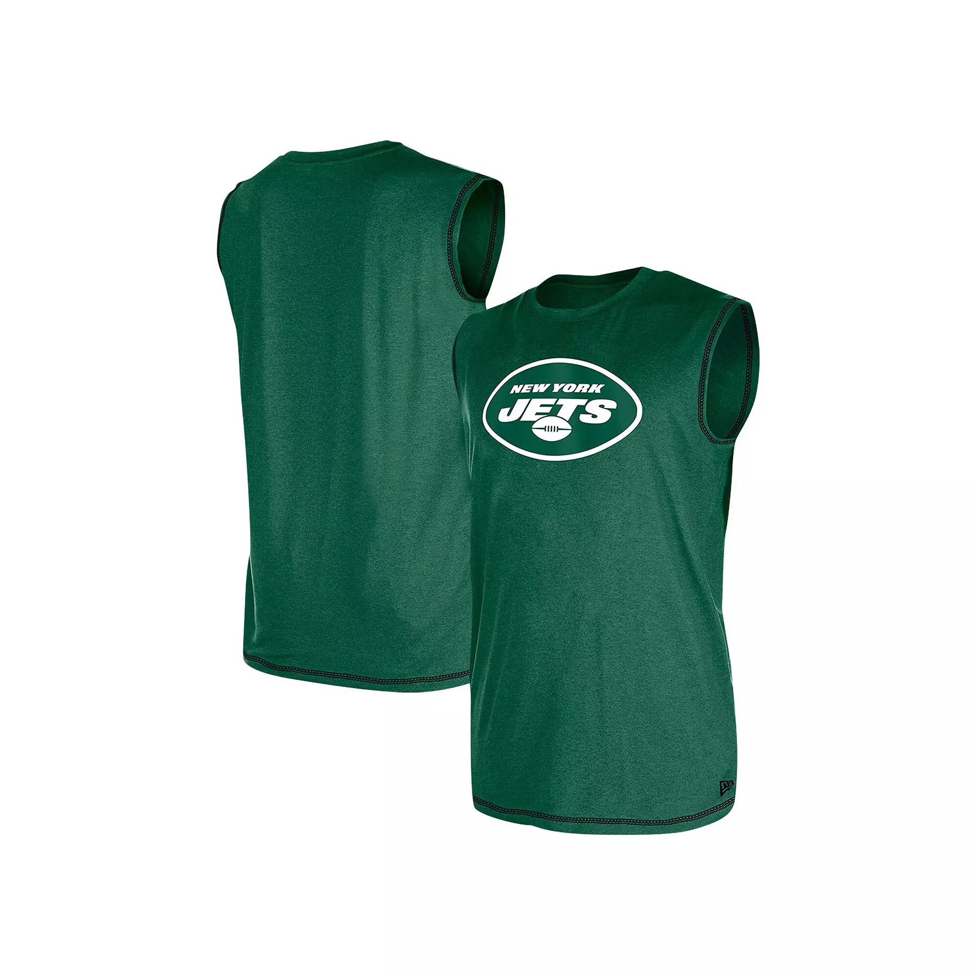 Men's New Era Green New York Jets Tank Top, Size: Medium Product Image