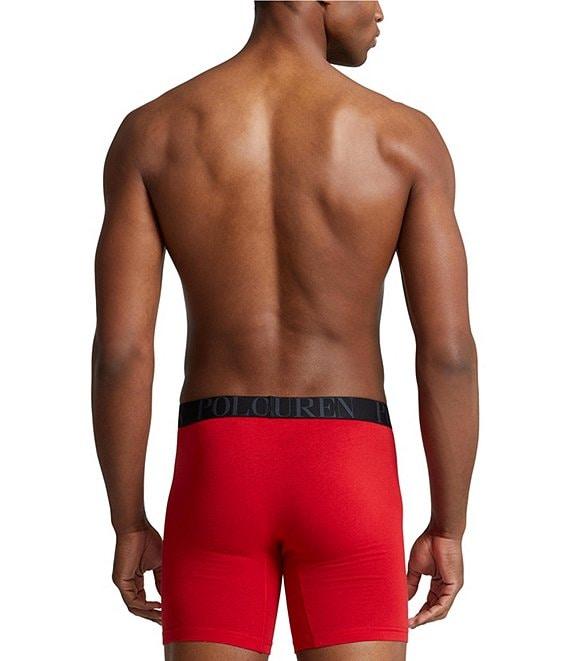 Polo Ralph Lauren Classic Fit 6#double; Long-Leg Boxer Briefs 3-Pack Product Image