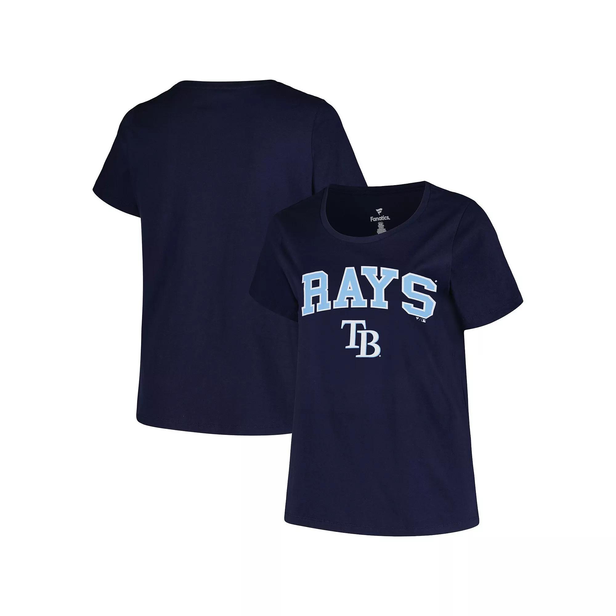 Women's Profile Navy Tampa Bay Rays Plus  Product Image