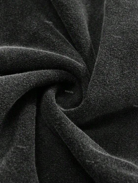 Relaxed Vintage Skull 8 Ball Graphic Gothic Hip Hop Casual Street Washed Hoodie Product Image