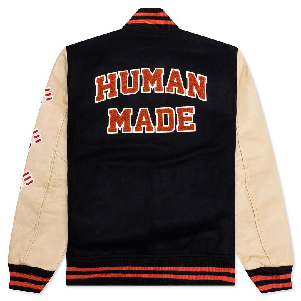 Varsity Jacket - Black Male Product Image