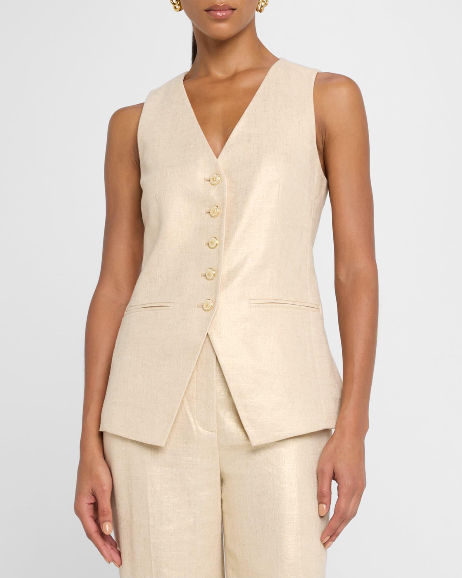 Liff Linen Vest Product Image
