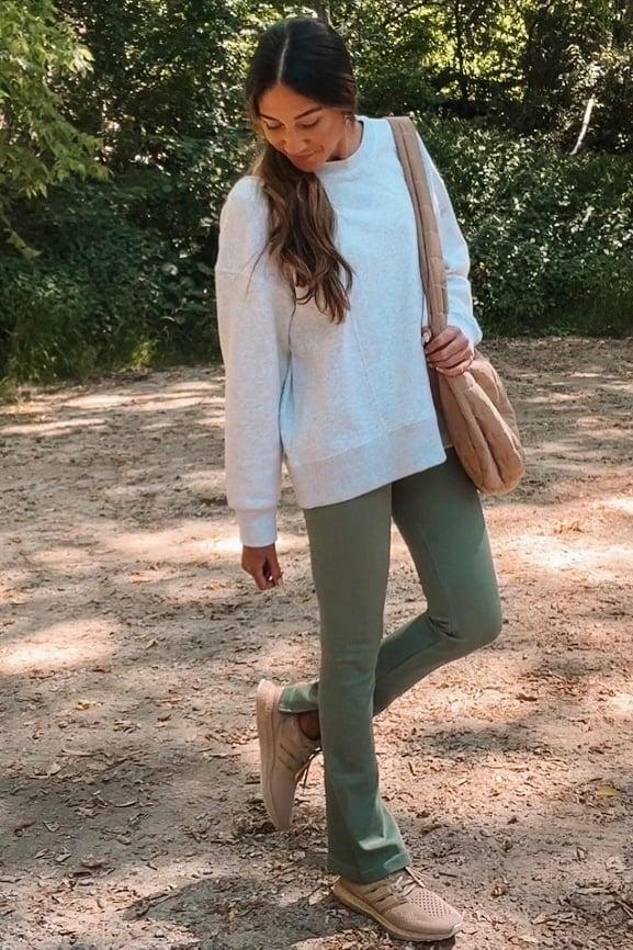 Seamless High-Waisted Slit Pant Product Image