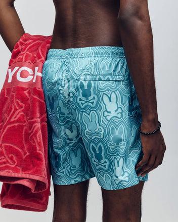 MENS CHUCK ALL OVER PRINT LIGHTWEIGHT SWIM TRUNK - MB1000003 Male Product Image