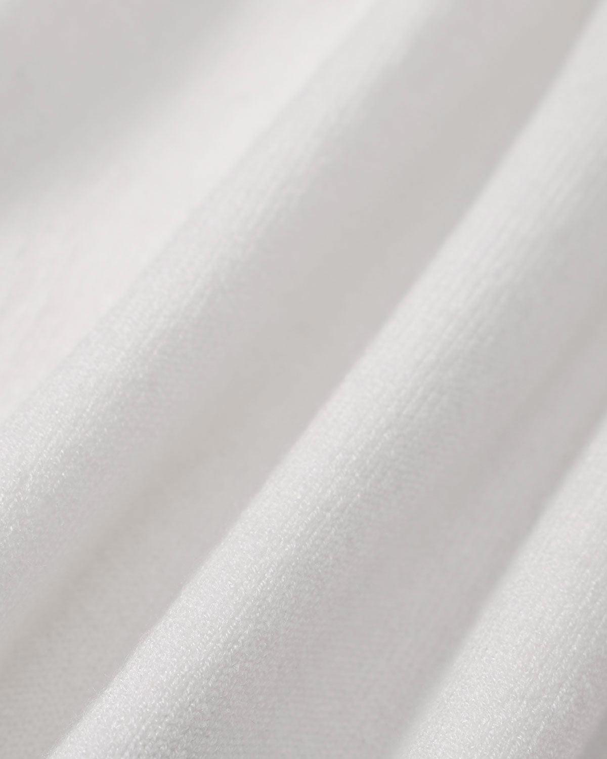 Women's White Contrasting Sweater Midi Dress Female Product Image